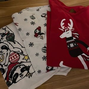 Justice size 10 Holiday Shirt Bundle